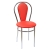 Krzesło Tulipan Plus czerwony